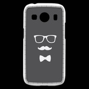 Coque Samsung Galaxy Ace4 moustache & noeud 2