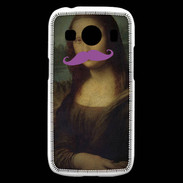 Coque Samsung Galaxy Ace4 Moustache Mona Lisa