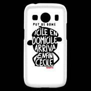 Coque Samsung Galaxy Ace4 Adishatz Humour Puy de Dome