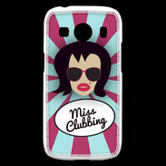 Coque Samsung Galaxy Ace4 Miss Clubbing Brune