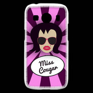 Coque Samsung Galaxy Ace4 Miss Cougar Brune