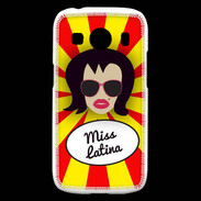 Coque Samsung Galaxy Ace4 Miss Latina Brune