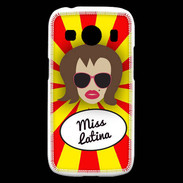 Coque Samsung Galaxy Ace4 Miss Latina Chatain