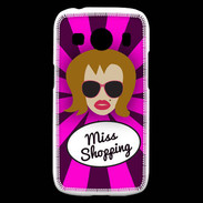 Coque Samsung Galaxy Ace4 Miss Shopping Rousse