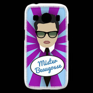 Coque Samsung Galaxy Ace4 Mister Beau gosse Brun