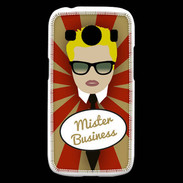 Coque Samsung Galaxy Ace4 Mister Business Blond