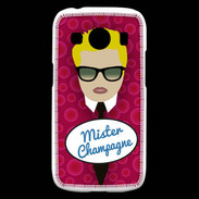 Coque Samsung Galaxy Ace4 Mister Champagne Blond