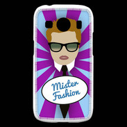 Coque Samsung Galaxy Ace4 Mister Fashion Roux