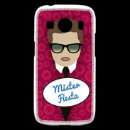 Coque Samsung Galaxy Ace4 Mister Fiesta Chatain