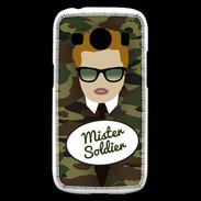Coque Samsung Galaxy Ace4 Mister Soldier Roux