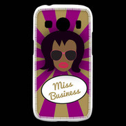 Coque Samsung Galaxy Ace4 Miss business Black