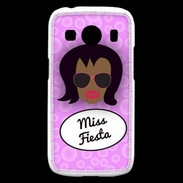 Coque Samsung Galaxy Ace4 Miss Fiesta Black