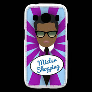 Coque Samsung Galaxy Ace4 Mister Shopping Black