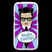 Coque Samsung Galaxy Ace4 Mister Swag Brun