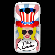 Coque Samsung Galaxy Ace4 Miss USA Blonde