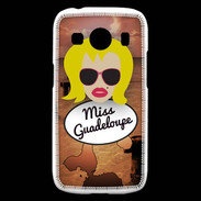 Coque Samsung Galaxy Ace4 Miss Guadeloupe Blonde