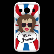 Coque Samsung Galaxy Ace4 Miss France Chatain