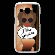 Coque Samsung Galaxy Ace4 Miss Guyane Black