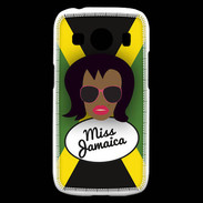 Coque Samsung Galaxy Ace4 Miss Jamaica Black