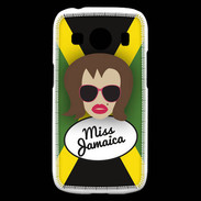 Coque Samsung Galaxy Ace4 Miss Jamaica Chatain