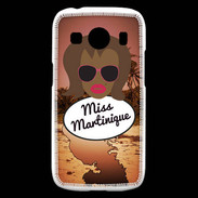 Coque Samsung Galaxy Ace4 Miss Martinique Black