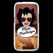 Coque Samsung Galaxy Ace4 Miss Martinique Brune