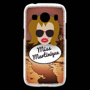 Coque Samsung Galaxy Ace4 Miss Martinique Rousse