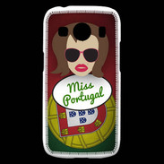 Coque Samsung Galaxy Ace4 Miss Portugal Chatain
