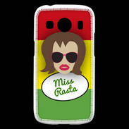 Coque Samsung Galaxy Ace4 Miss Rasta Chatain