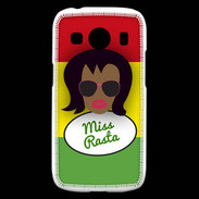 Coque Samsung Galaxy Ace4 Miss Rasta Black