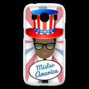 Coque Samsung Galaxy Ace4 Mister América Black