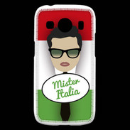 Coque Samsung Galaxy Ace4 Mister Italie Brun