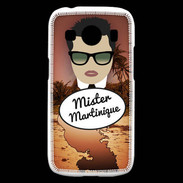 Coque Samsung Galaxy Ace4 Mister Martinique Brun