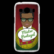 Coque Samsung Galaxy Ace4 Mister Portugal Black