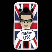 Coque Samsung Galaxy Ace4 Mister UK Brun