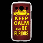 Coque Samsung Galaxy Ace4 Keep Calm and Be Furious Rouge