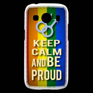 Coque Samsung Galaxy Ace4 Keep Calm and Be Proud mens Gay