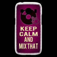 Coque Samsung Galaxy Ace4 Keep Calm and Mix That Rose
