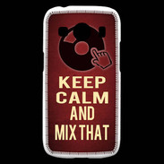 Coque Samsung Galaxy Ace4 Keep Calm and Mix That Rouge
