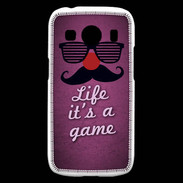 Coque Samsung Galaxy Ace4 Life It's a game Rose ZG
