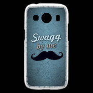 Coque Samsung Galaxy Ace4 Swag by Me Bleu ZG