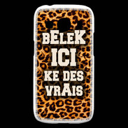 Coque Samsung Galaxy Ace4 Belek Ici Léopard