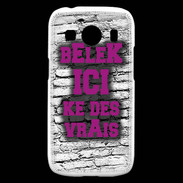 Coque Samsung Galaxy Ace4 Belek Ici Violet