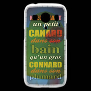Coque Samsung Galaxy Ace4 Canard Bain ZG