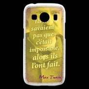 Coque Samsung Galaxy Ace4 Ils ne savaient pas ZG