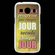 Coque Samsung Galaxy Ace4 Progresse de jour en jour ZG