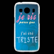 Coque Samsung Galaxy Ace4 Triste ZG