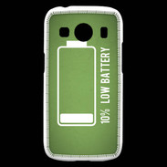 Coque Samsung Galaxy Ace4 Low Battery vert ZG
