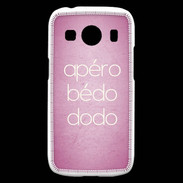 Coque Samsung Galaxy Ace4 Apéro bédo dodo Rose ZG