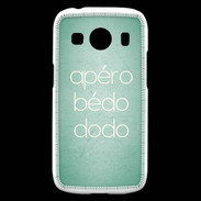 Coque Samsung Galaxy Ace4 Apéro bédo dodo Vert ZG